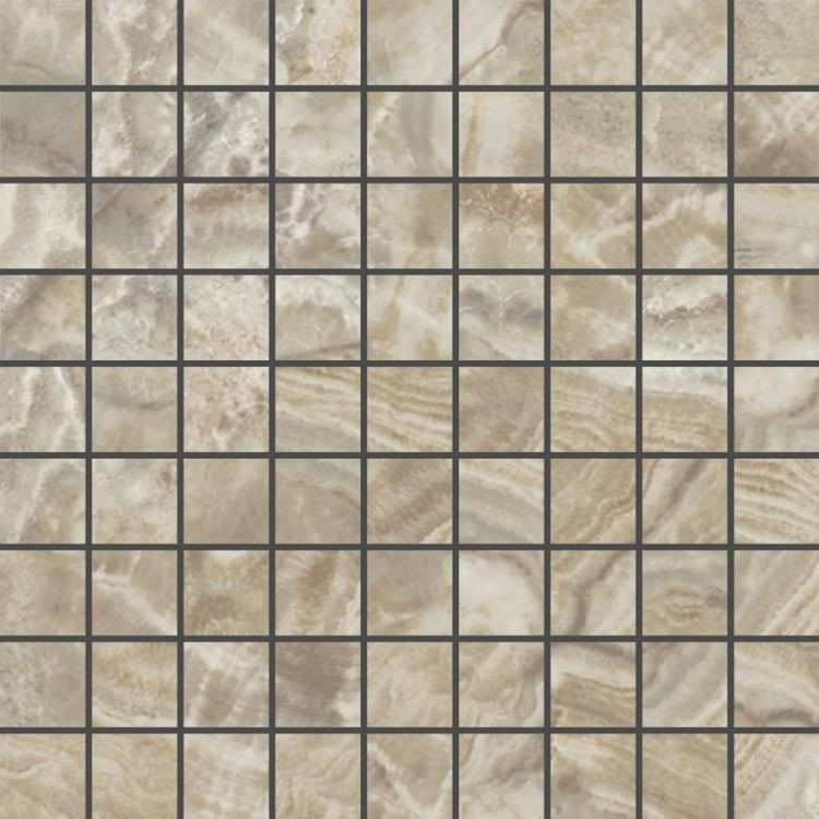 KERRANOVA Мозаика керамическая PREMIUM MARBLE Light Brown 30х30 см