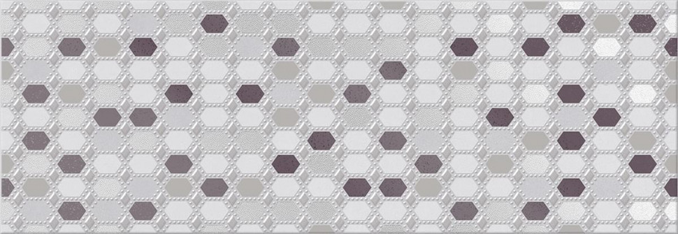 Eletto Ceramica Malwiya Grey Geometria Decor 24.2x70